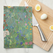 TEA TOWEL : GUSTAV KLIMT : BOERDERIJ GARDEN THEEDOEK (Quarter Fold)
