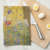 TEA TOWEL : GUSTAV KLIMT : DE KISSEN THEEDOEK (Quarter Fold)