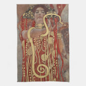 TEA TOWEL : GUSTAV KLIMT : HYGIEIA THEEDOEK (Verticaal)