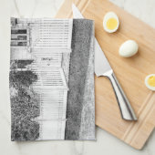 Tea Towel - "Kensington House" Theedoek (Quarter Fold)