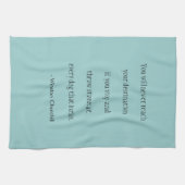 Tea Towel: kijk op de prijs Theedoek (Horizontaal)