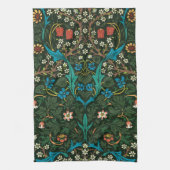 TEA TOWEL MET HET ONTWERP VAN WILLIAM MORRIS "TULI THEEDOEK (Verticaal)