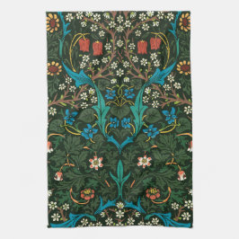 TEA TOWEL MET HET ONTWERP VAN WILLIAM MORRIS "TULI THEEDOEK