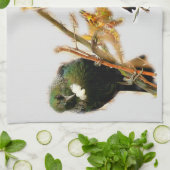 Tea towel NZ Tui Bird Theedoek (Gevouwen)