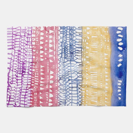 TEA TOWEL : PAUL KLEE : OUDE STAD THEEDOEK (Horizontaal)