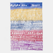 TEA TOWEL : PAUL KLEE : OUDE STAD