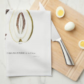 TEA TOWEL : REDOUTÉ : QUINCE THEEDOEK (Quarter Fold)