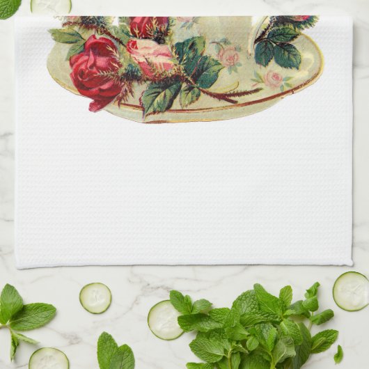 TEA TOWEL : TEACUP THEEDOEK (Gevouwen)