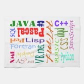 Tea Towel van computerprogrammeurs Theedoek (Horizontaal)