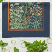 TEA TOWEL : WILLIAM MORRIS : DE ZWASTER THEEDOEK (Gevouwen)