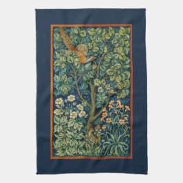 TEA TOWEL : WILLIAM MORRIS : DE ZWASTER THEEDOEK
