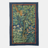 TEA TOWEL : WILLIAM MORRIS : DE ZWASTER THEEDOEK (Verticaal)