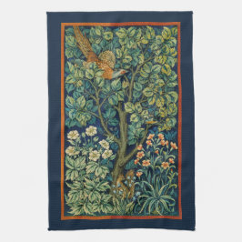 TEA TOWEL : WILLIAM MORRIS : DE ZWASTER THEEDOEK