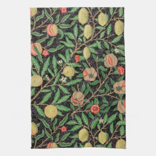 TEA TOWEL : WILLIAM MORRIS : GRANAATAPPEL THEEDOEK
