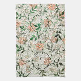 TEA TOWEL : WILLIAM MORRIS : GROEN JASMINE THEEDOEK