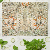 TEA TOWEL : WILLIAM MORRIS : HONEYSUCKLE THEEDOEK (Gevouwen)