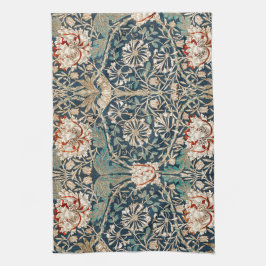 TEA TOWEL : WILLIAM MORRIS : HONEYSUCKLE THEEDOEK