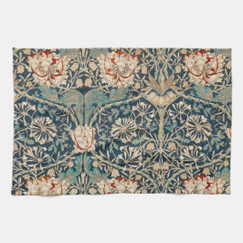 TEA TOWEL : WILLIAM MORRIS : HONEYSUCKLE THEEDOEK