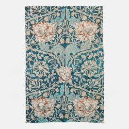 TEA TOWEL : WILLIAM MORRIS : HONEYSUCKLE THEEDOEK
