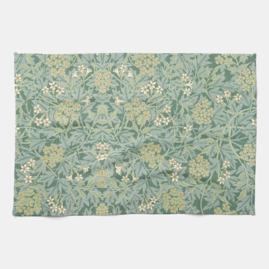 TEA TOWEL : WILLIAM MORRIS :JASMINE THEEDOEK (Horizontaal)