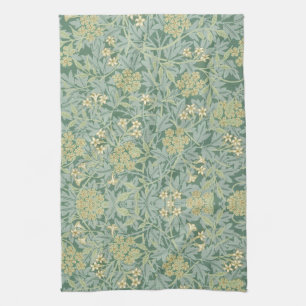 TEA TOWEL : WILLIAM MORRIS :JASMINE THEEDOEK