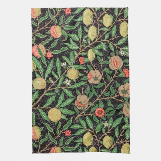 TEA TOWEL : WILLIAM MORRIS : JASMINE THEEDOEK (Verticaal)