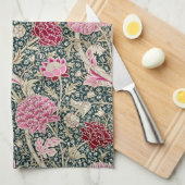TEA TOWEL : WILLIAM MORRIS : KRAY DESIGN THEEDOEK (Quarter Fold)