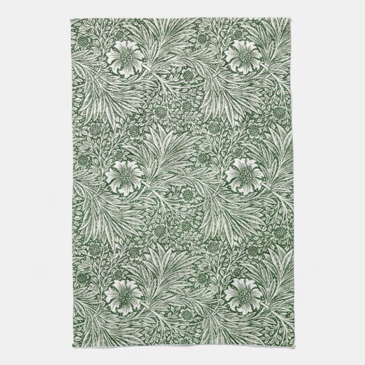 TEA TOWEL : WILLIAM MORRIS : MARIGOLDEN THEEDOEK (Verticaal)