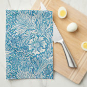 TEA TOWEL : WILLIAM MORRIS : MARIGOLDEN THEEDOEK (Quarter Fold)