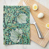 TEA TOWEL : WILLIAM MORRIS : PIMPERNEL THEEDOEK (Quarter Fold)