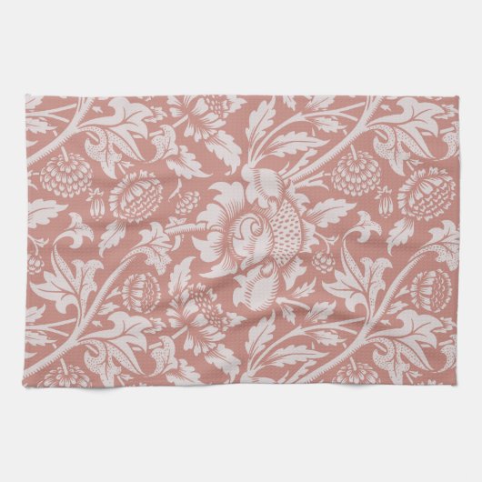 TEA TOWEL : WILLIAM MORRIS : PLATTELANDSONTWERP THEEDOEK (Horizontaal)