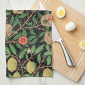 TEA TOWEL : WILLIAM MORRIS : POMEGRANAAT THEEDOEK (Quarter Fold)