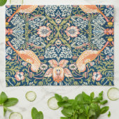 TEA TOWEL : WILLIAM MORRIS : STRAWBERRY THIEVY THEEDOEK (Gevouwen)