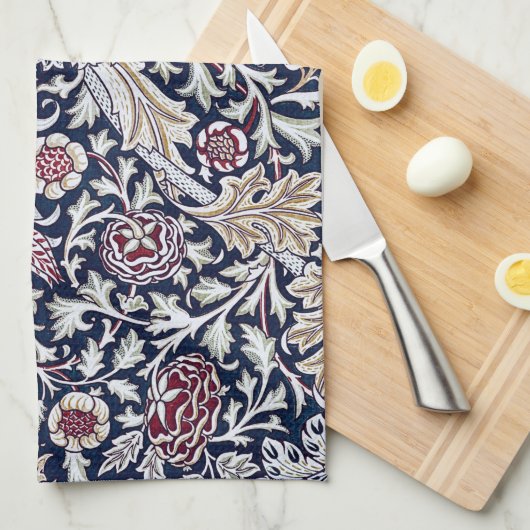 TEA TOWEL : WILLIAM MORRIS : TRENT THEEDOEK (Quarter Fold)