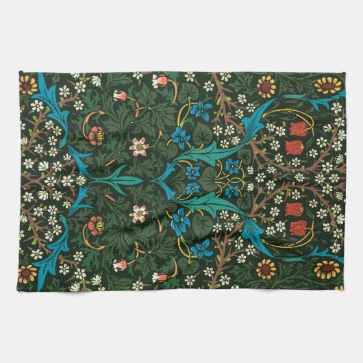 TEA TOWEL : WILLIAM MORRIS : TULIPS THEEDOEK (Horizontaal)