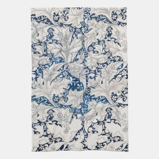 TEA TOWEL : WILLIAM MORRIS : WALLFLOWER THEEDOEK (Verticaal)
