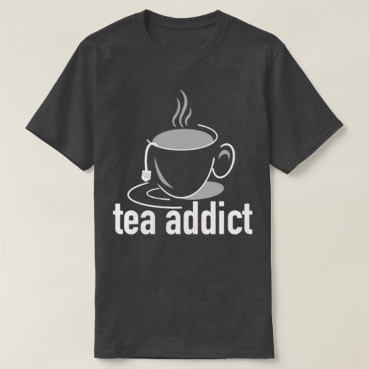 Tea verslaving 5 t-shirt (Design voorkant)