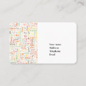 Tea Visitekaartje (Voorkant)