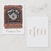 TEA VISITEKAARTJE (Voorkant / Achterkant)