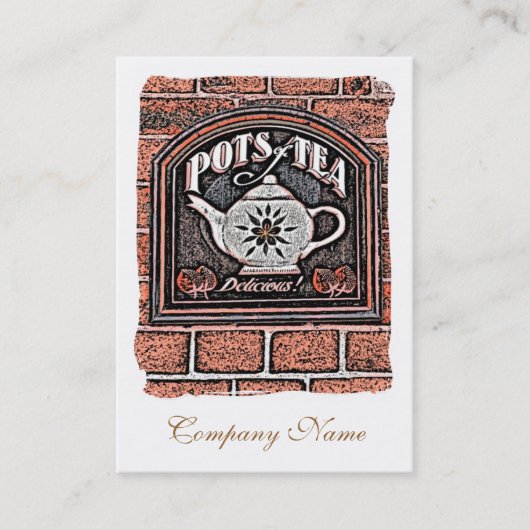 TEA VISITEKAARTJE (Voorkant)