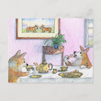 Tea voor twee briefkaart