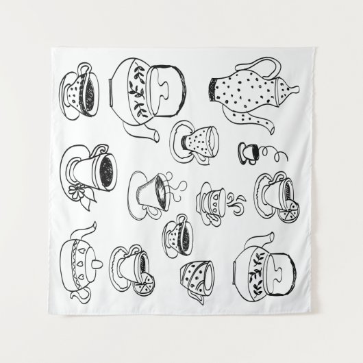 Tea Wandkleed (Voorkant (horizontaal))