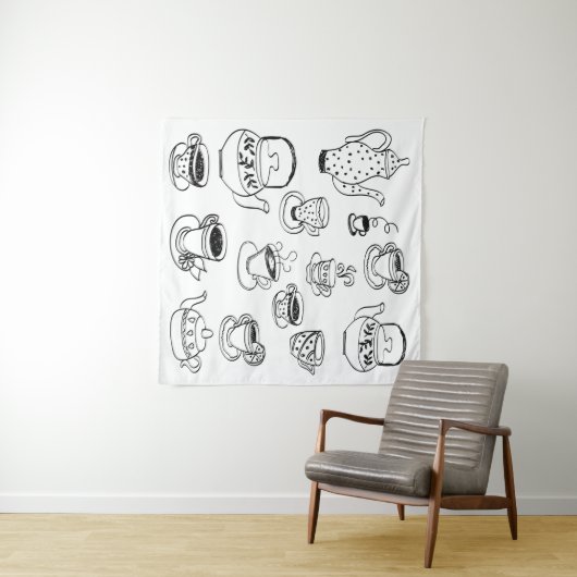 Tea Wandkleed (In Situ (horizontaal))