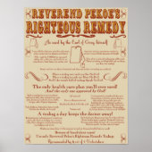 Teabag Miracle Cure Poster (Voorkant)