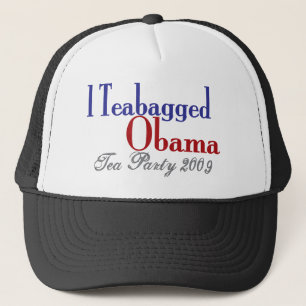 Teabag Obama (Tea Party 2009) Trucker Pet