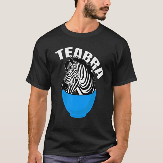 Teabra Tea Zebra T-shirt (Voorkant)