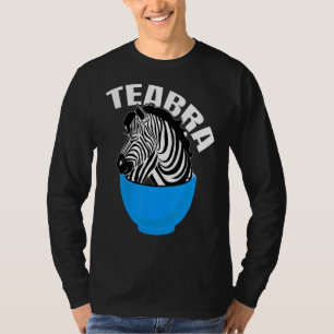 Teabra Tea Zebra T-shirt