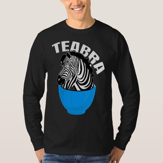 Teabra Tea Zebra T-shirt (Voorkant)