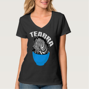 Teabra Tea Zebra T-shirt