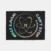 Teach Accept Understand Love Autism Infi Fleece Deken (Voorkant (Horizontaal))